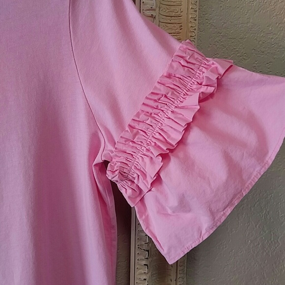 Pink H&M Ruffle-sleeve - Picture 3 of 7